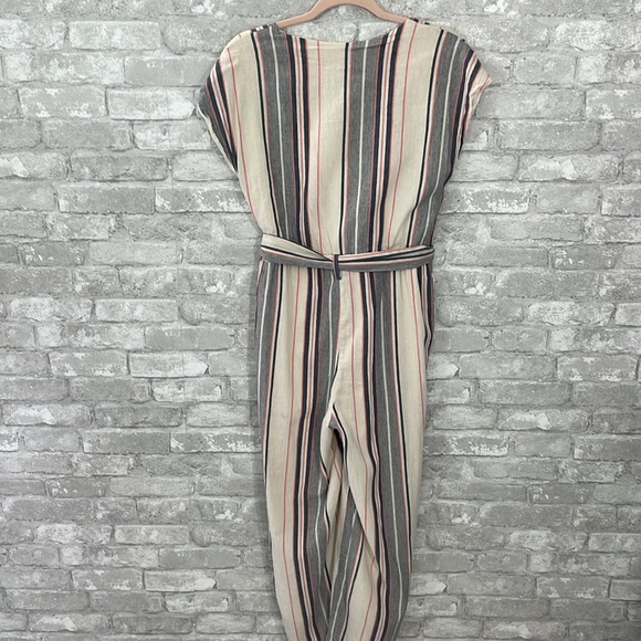 Anthropologie Dolan Left Coast Millie Striped Jumpsuit - Picture 6 of 11